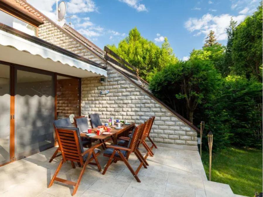 Nyaraló privát Balaton-parttal Balatonakarattya Exterior foto
